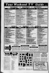 POST AND TIMES - FEBRUARY 22 1989 Your Weekend T V Guide SATURDAY SATURDAY SATURDAY 825 SATURDAY STARTS HERE 840