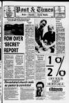 Leek Post & Times Wednesday 15 November 1989 Page 1