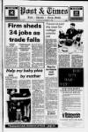 Leek Post & Times Wednesday 22 November 1989 Page 1