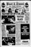 Leek Post & Times Wednesday 20 December 1989 Page 1