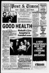 Leek Post & Times Wednesday 03 January 1990 Page 1