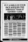 Leek Post & Times Wednesday 03 January 1990 Page 18