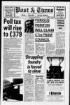 Leek Post & Times Wednesday 06 March 1991 Page 1