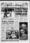 Leek Post & Times Tuesday 22 December 1992 Page 1