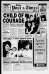 Leek Post & Times Wednesday 06 January 1993 Page 1