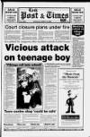 Leek Post & Times Wednesday 13 March 1996 Page 1