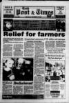 Leek Post & Times Wednesday 18 November 1998 Page 1