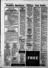 Leek Post & Times Wednesday 25 November 1998 Page 34