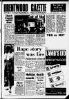 BRENIWOOD GAZETTH AND MID°ESSEX RECORDER 28th August 1970 Price 6d Church treasure melted down UNIQUE church treasure worth £1000 stolen