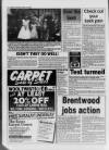 Brentwood Gazette Thursday 14 January 1993 Page 12