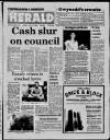 Caernarvon & Denbigh Herald Friday 18 July 1986 Page 1