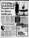 Caernarvon & Denbigh Herald Friday 27 February 1987 Page 1
