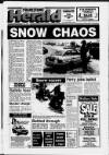 Folkestone, Hythe, Sandgate & Cheriton Herald Friday 16 January 1987 Page 1