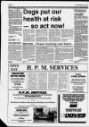 Folkestone, Hythe, Sandgate & Cheriton Herald Friday 31 March 1989 Page 20
