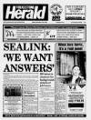 Folkestone, Hythe, Sandgate & Cheriton Herald Friday 13 December 1991 Page 1