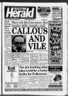 Folkestone, Hythe, Sandgate & Cheriton Herald Friday 08 January 1993 Page 1
