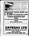 Folkestone, Hythe, Sandgate & Cheriton Herald Thursday 04 January 1996 Page 54