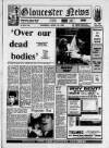 Gloucester News Thursday 19 April 1990 Page 1