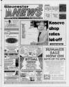 Gloucester News Thursday 22 July 1999 Page 1