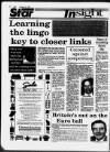 30 Star January 10 1991 Learning the lingo key to closer links ‘They are worried that the barbarian hordes will