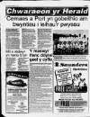 Herald Cymraeg Saturday 28 October 1995 Page 48