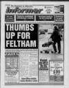 Hounslow & Chiswick Informer Friday 17 December 1993 Page 1
