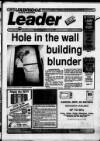 Uxbridge Leader Wednesday 19 July 1989 Page 1