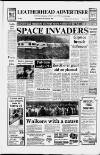 Leatherhead Advertiser Thursday 16 October 1986 Page 1