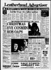 Leatherhead Advertiser Wednesday 01 January 1992 Page 1