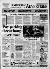 Leatherhead Advertiser Wednesday 01 December 1993 Page 1