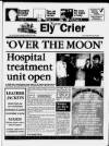 Ely Town Crier Saturday 26 October 1996 Page 1