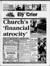Ely Town Crier Saturday 22 March 1997 Page 1