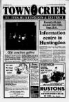 Huntingdon Town Crier Saturday 26 April 1986 Page 1