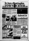 Huntingdon Town Crier Saturday 24 January 1987 Page 1
