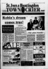 Huntingdon Town Crier Saturday 31 January 1987 Page 1