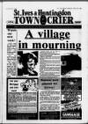 Huntingdon Town Crier Saturday 25 April 1987 Page 1