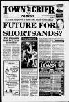 Huntingdon Town Crier Saturday 13 January 1990 Page 1