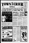 Huntingdon Town Crier Saturday 27 January 1990 Page 1