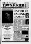Huntingdon Town Crier Saturday 10 November 1990 Page 1