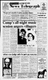 Ashbourne News Telegraph Thursday 08 August 1991 Page 1