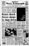Ashbourne News Telegraph Thursday 09 September 1993 Page 1