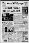 Ashbourne News Telegraph Thursday 12 September 1996 Page 1