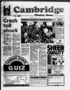 Cambridge Weekly News Thursday 07 July 1988 Page 1