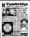 Cambridge Weekly News Thursday 13 April 1989 Page 1