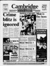 Cambridge Weekly News Wednesday 05 July 1995 Page 1