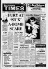 Faversham Times and Mercury and North-East Kent Journal Thursday 24 April 1986 Page 1