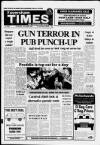 Faversham Times and Mercury and North-East Kent Journal Thursday 02 October 1986 Page 1