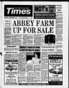 Faversham Times and Mercury and North-East Kent Journal Thursday 28 September 1989 Page 1