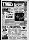 Faversham Times and Mercury and North-East Kent Journal Wednesday 07 November 1990 Page 1