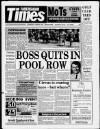 Faversham Times and Mercury and North-East Kent Journal Wednesday 04 March 1992 Page 1